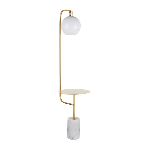 Symbol Floor Lamp With Side Table